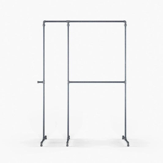 Freistehende Kleiderstange BEN mit weißem Hintergrund